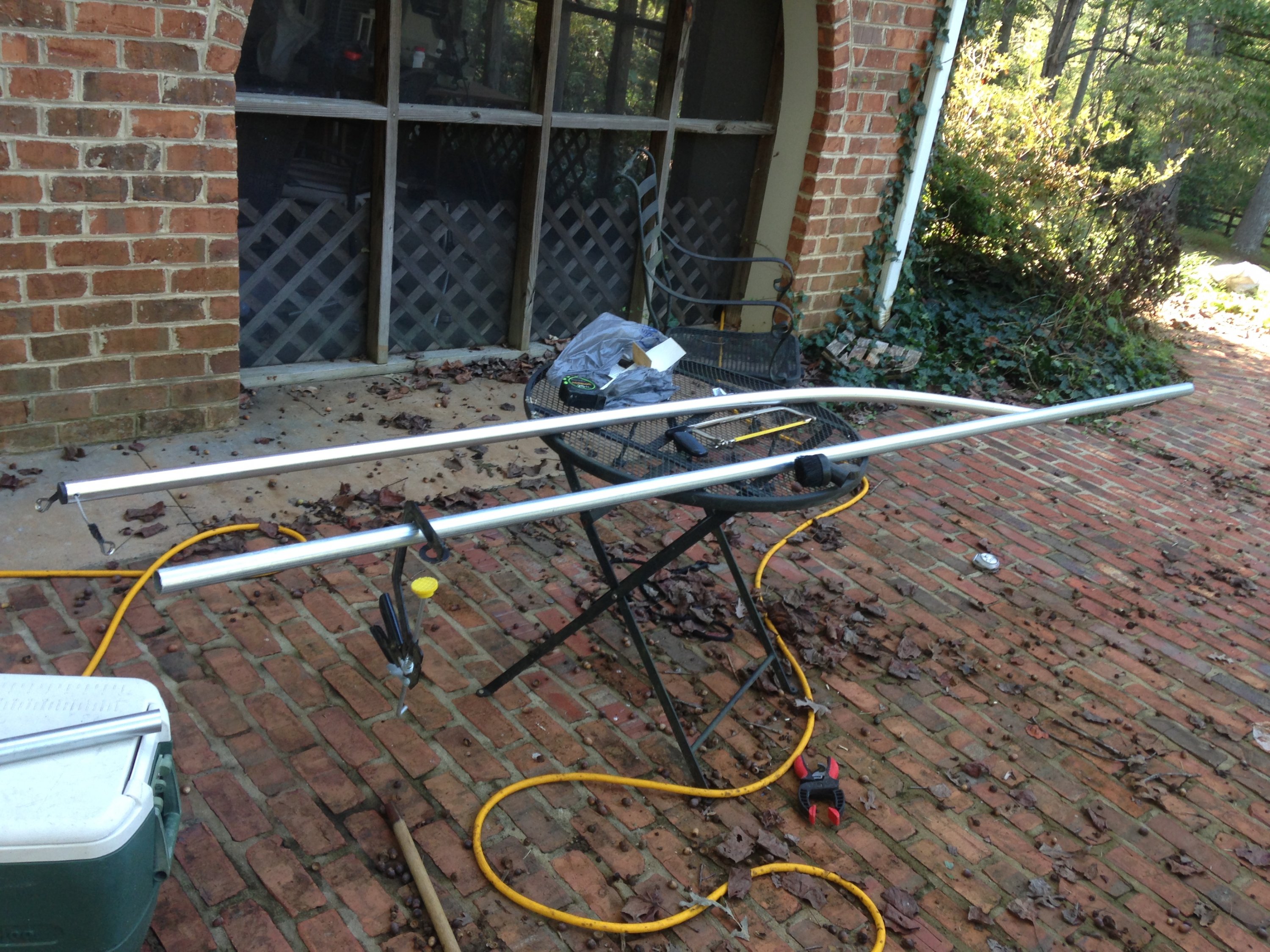 Hunter 26 mast raising pole (gin pole) Sailboat Owners