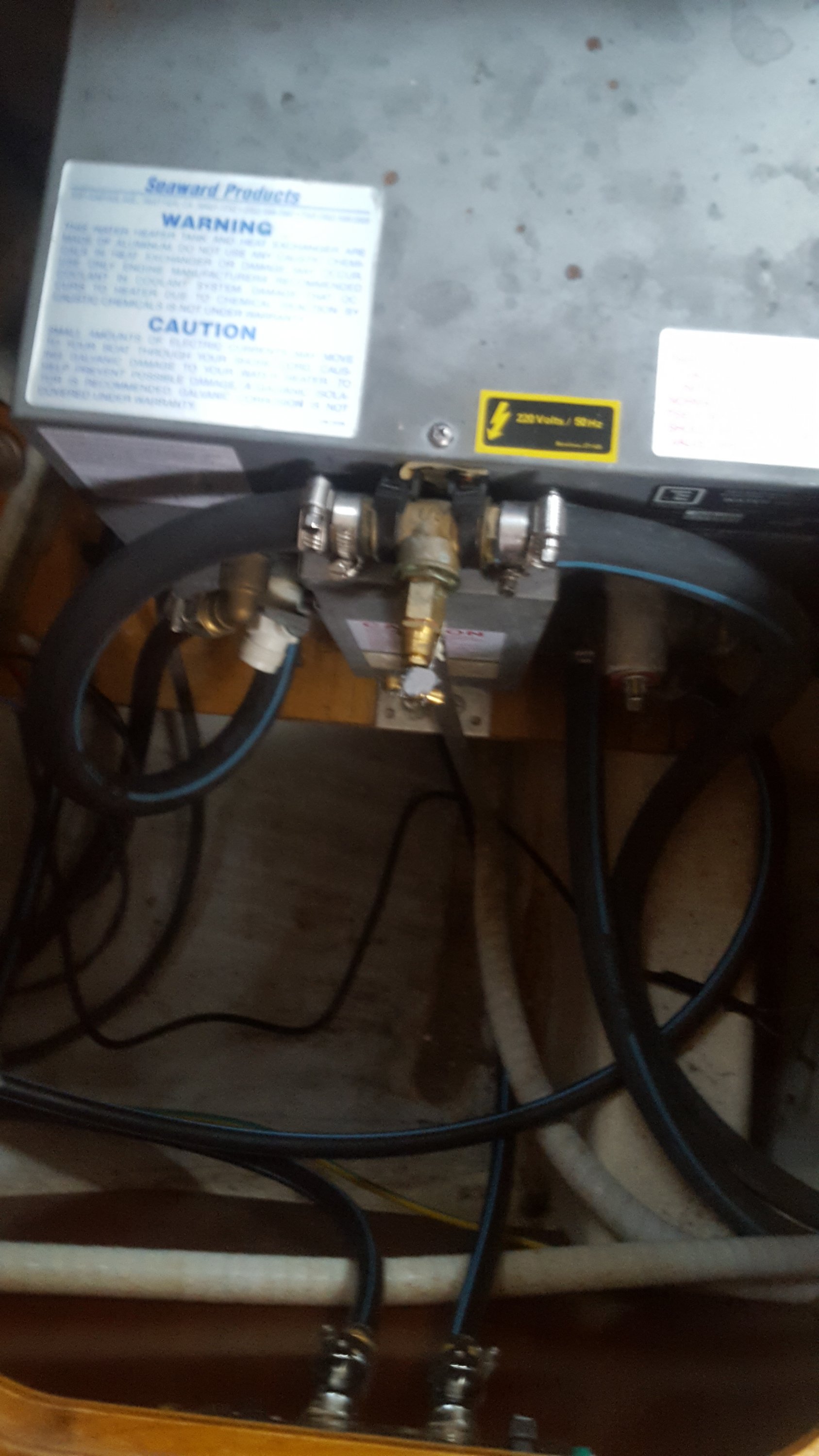 Water heater only luke warm from engine heat. | Sailboat Owners Forums