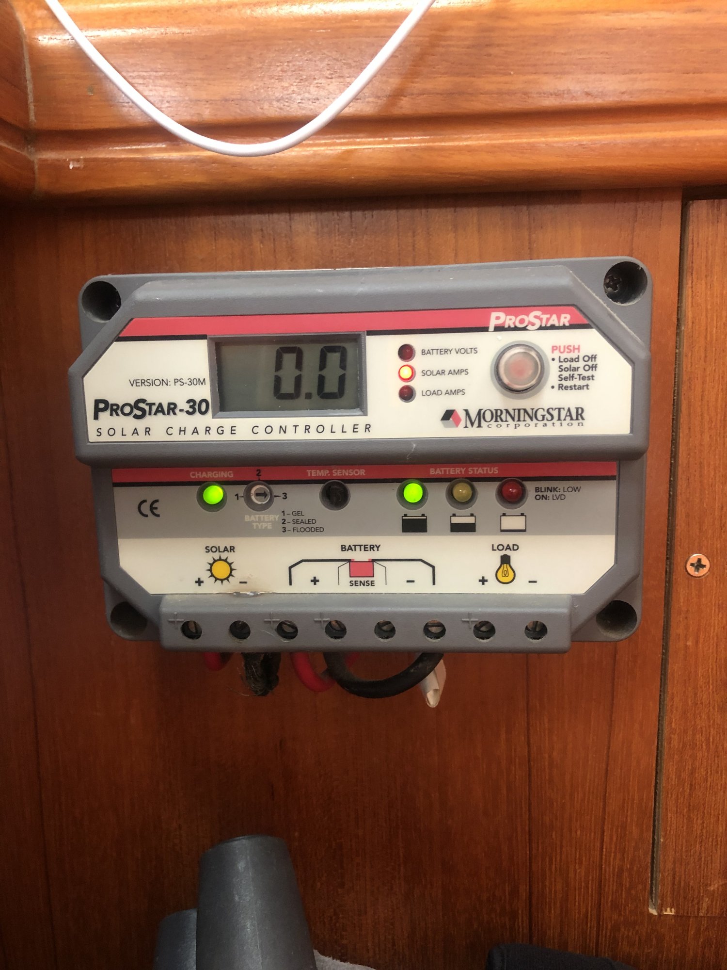 sailboat solar charge controller