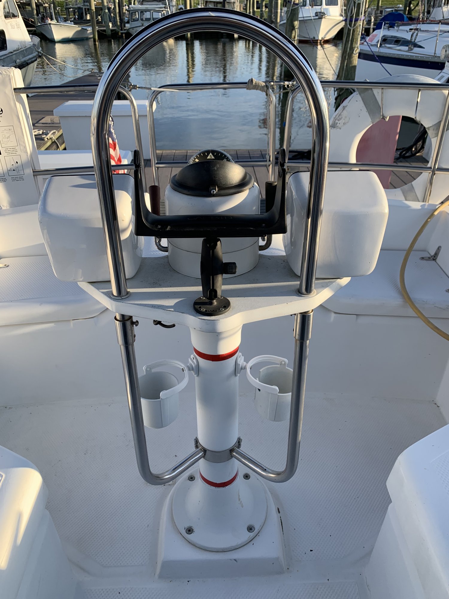 Edson Pedestal Collar | Sailboat Owners Forums