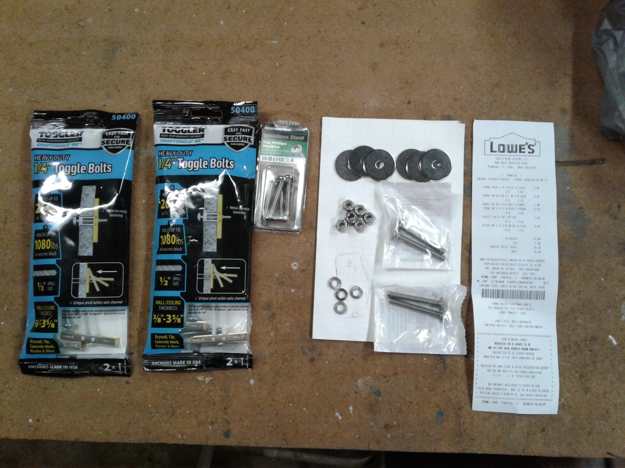 a Installation parts from Lowes.jpg