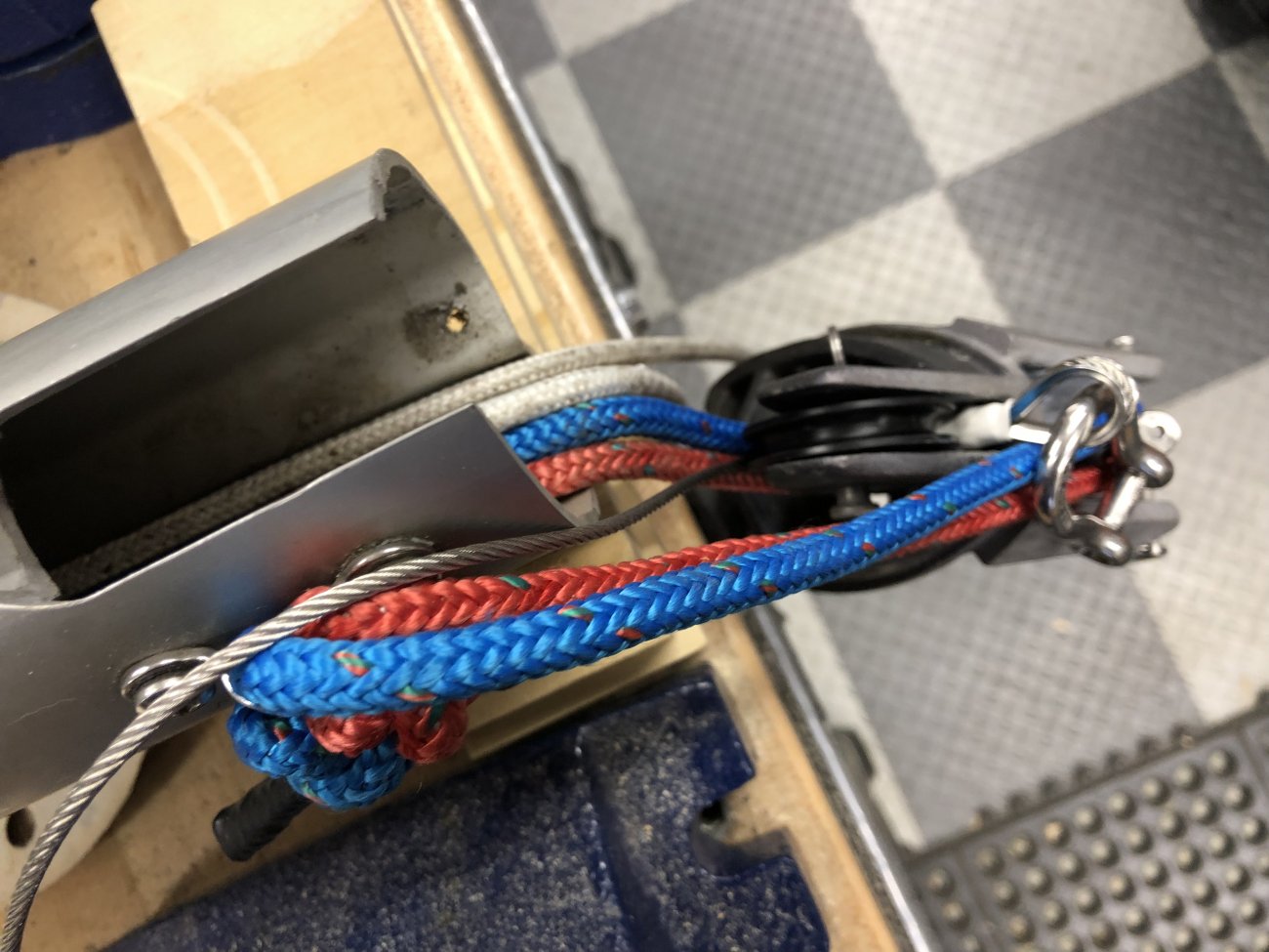 Internal outhaul | Sailboat Owners Forums