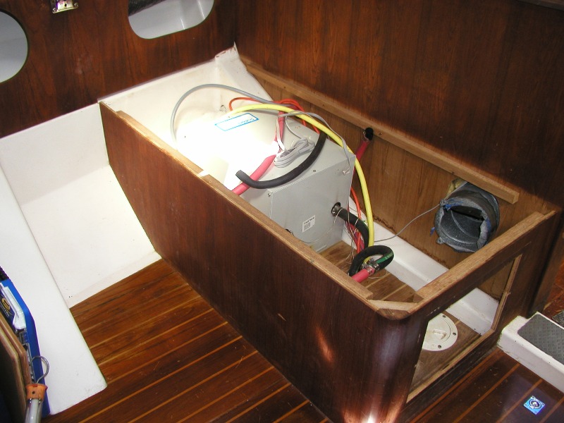 sailboat with air conditioning