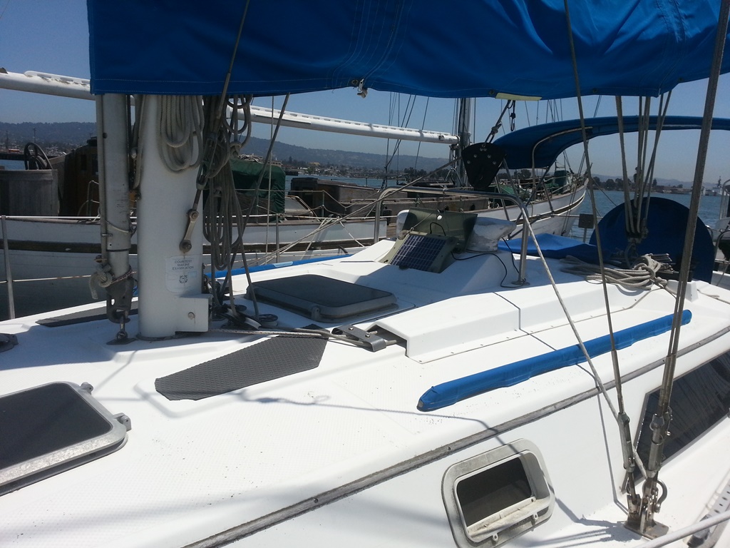 Whisker pole and boom preventer | Sailboat Owners Forums