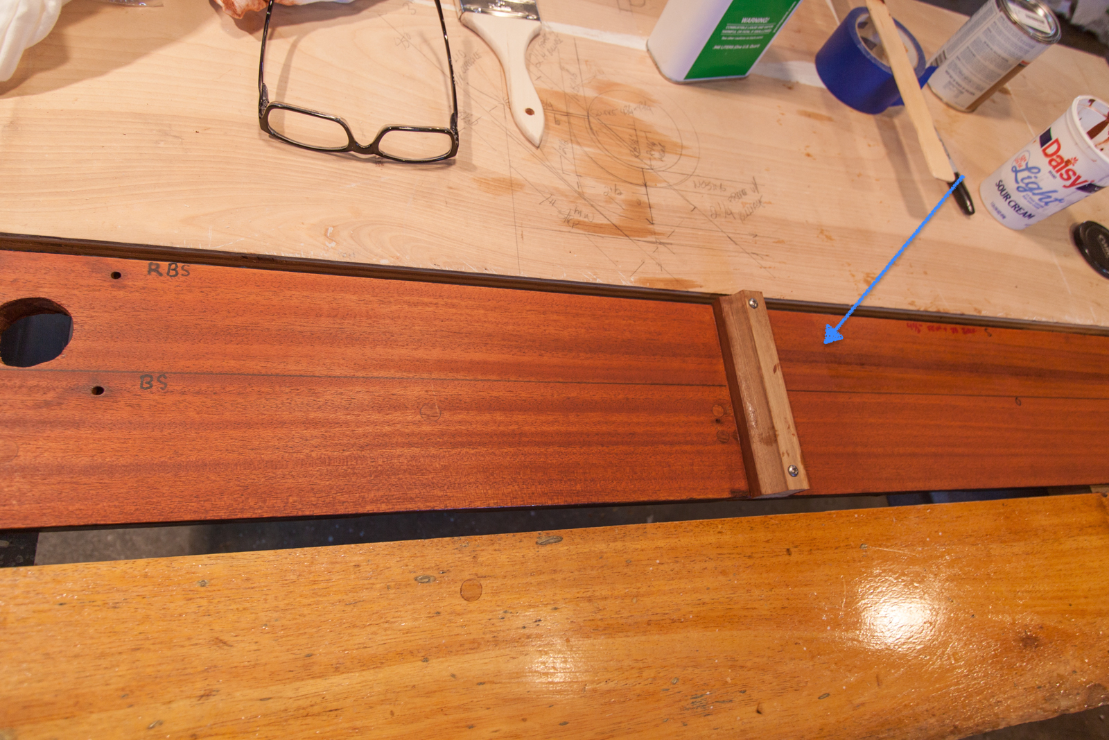 Brightwork- Filler stain applied  (1 of 1).jpg