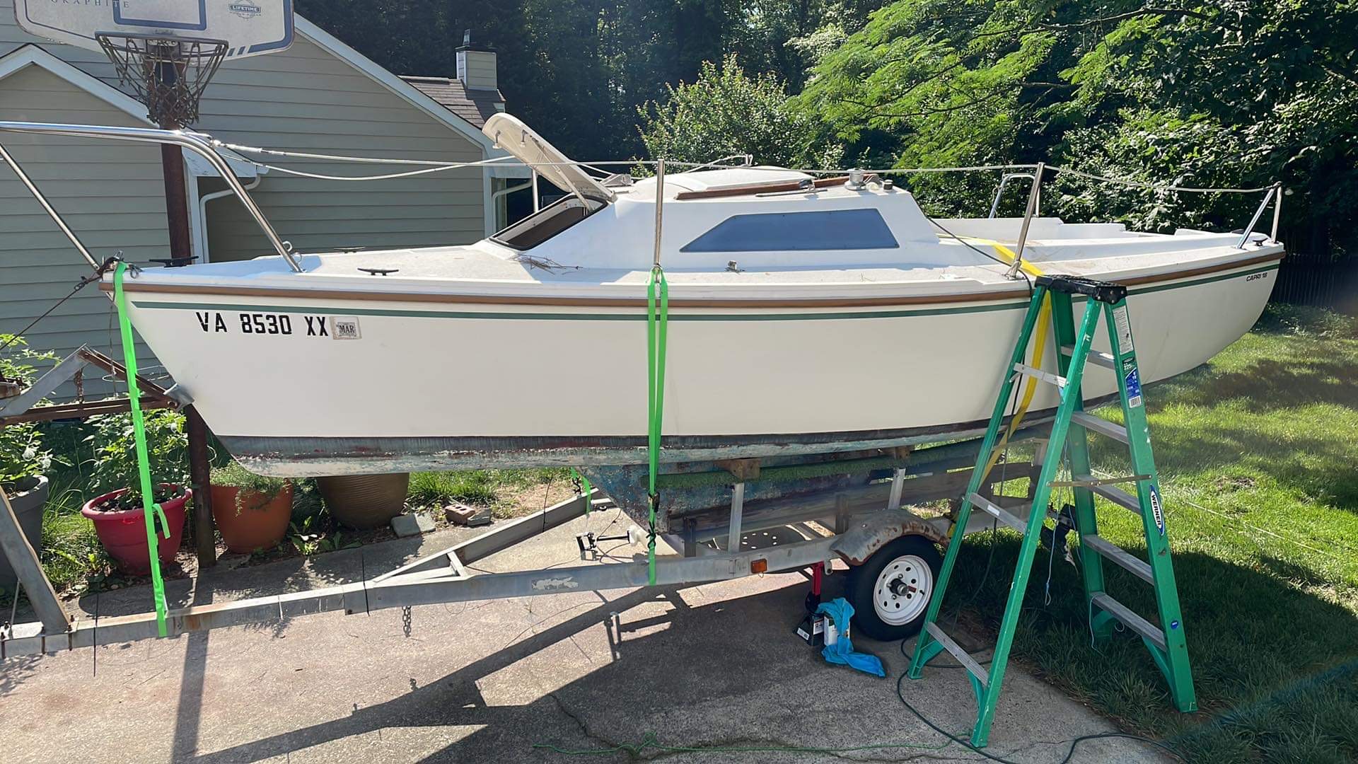 New owner of neglected 1986 Capri 18 | Sailboat Owners Forums