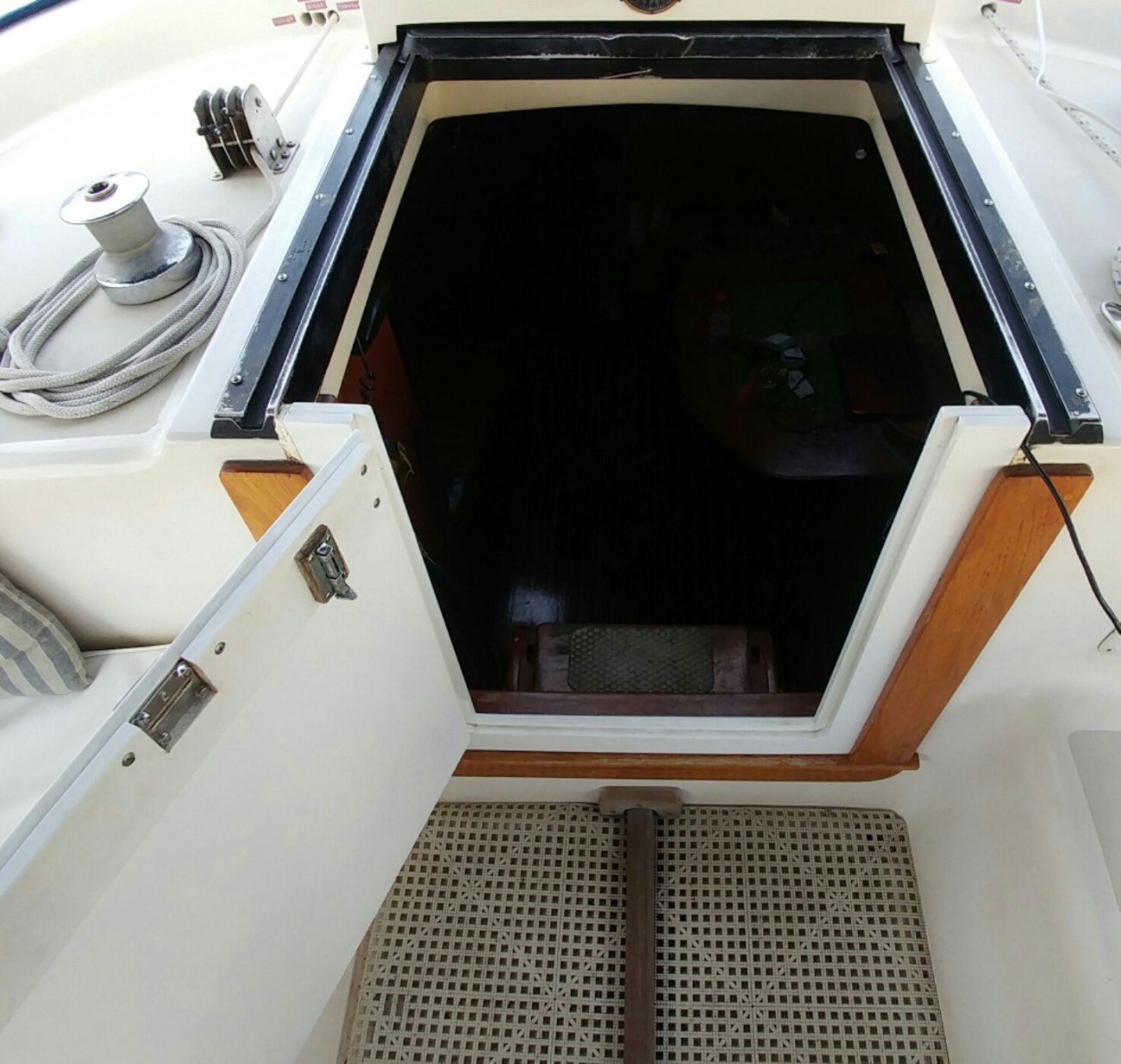 sailboat companionway doors diy