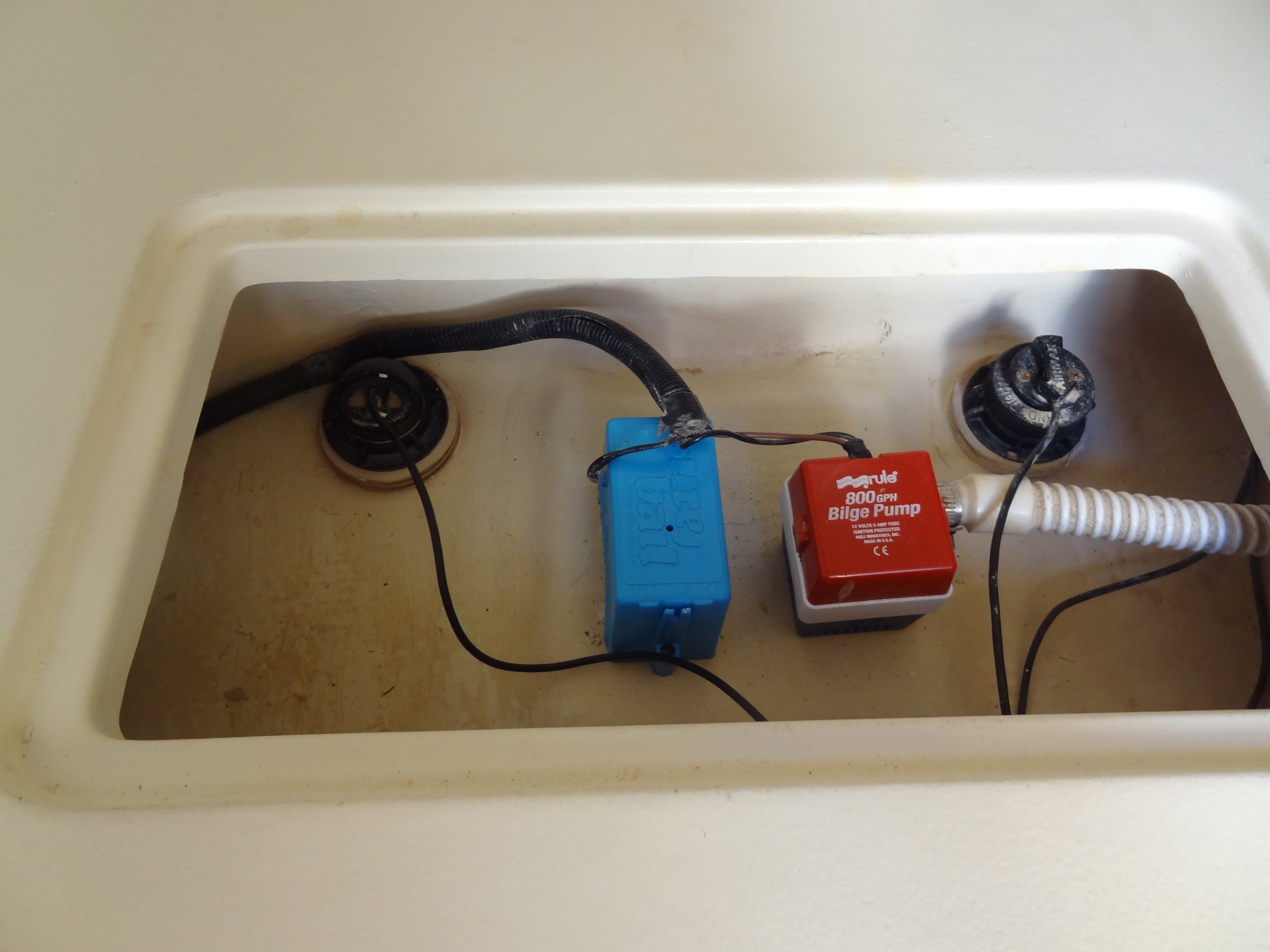 transducer sailboat sink