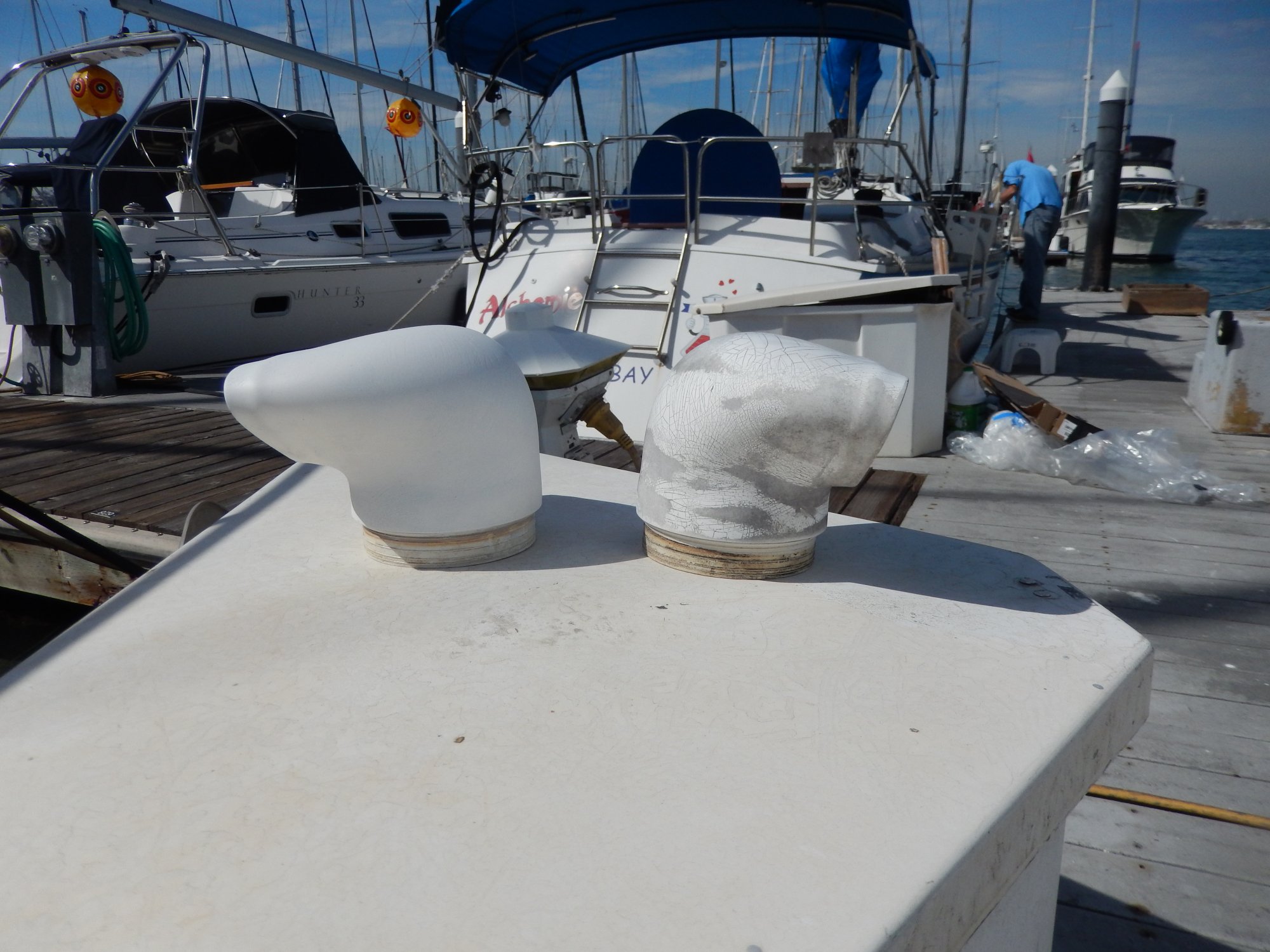DSCN3637 Dorade Vents Before & After Painting Side.JPG