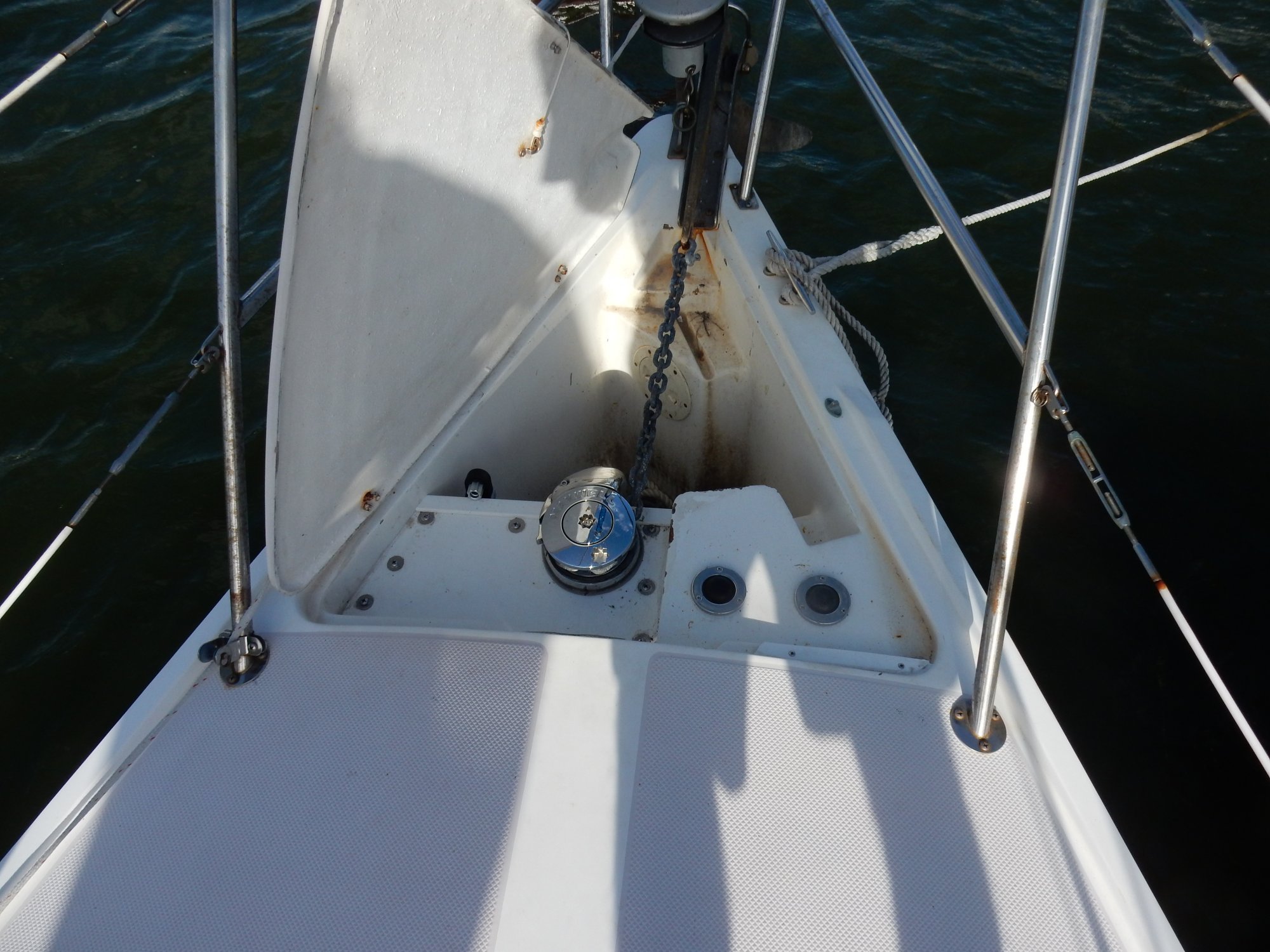 sailboat windex installation