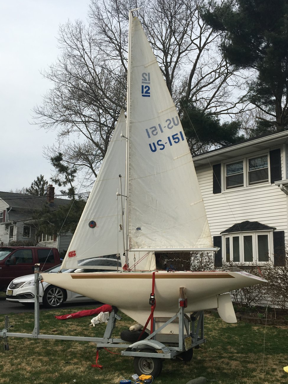 mini sailboat