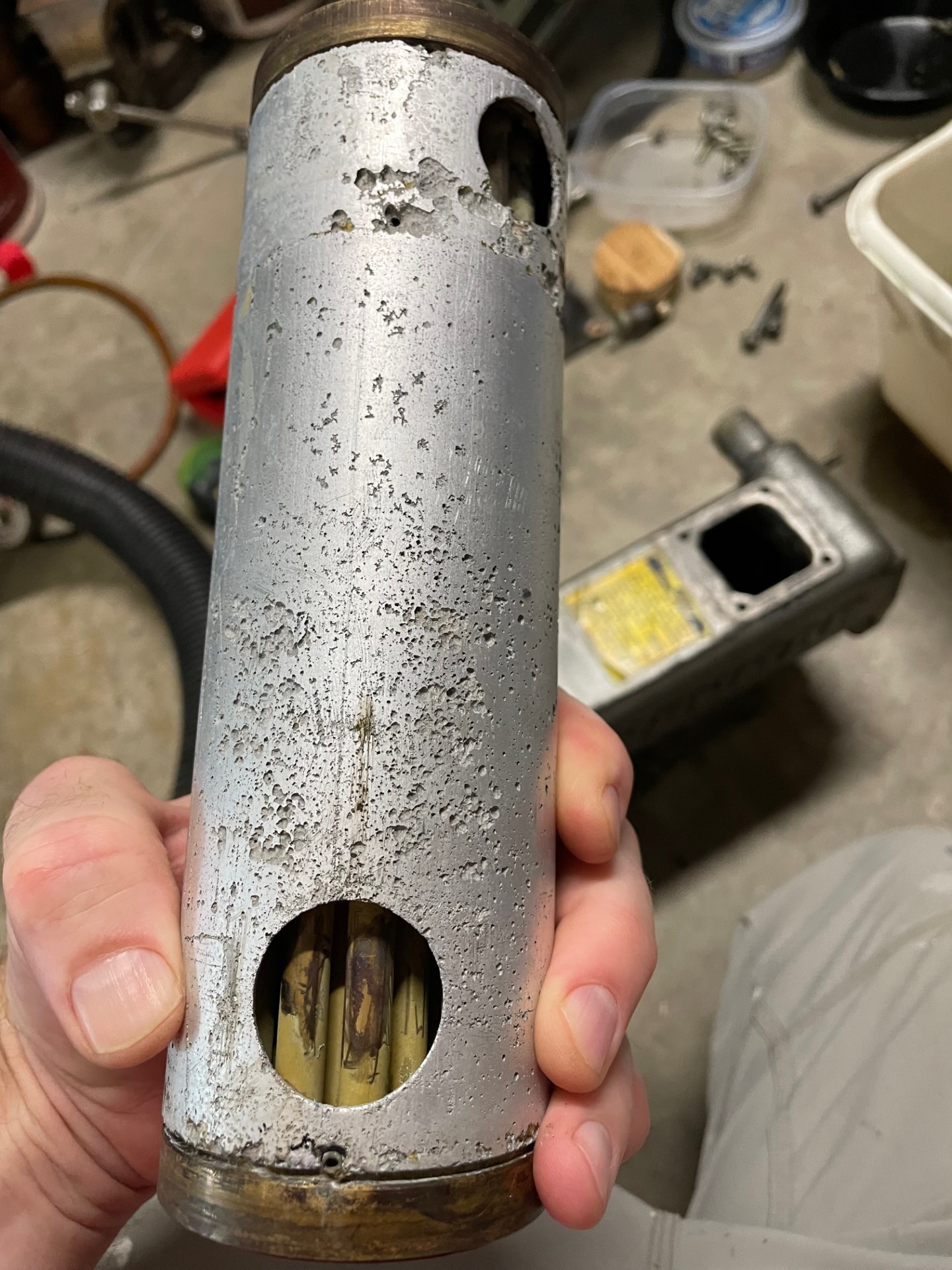 Removing sludge from heat exchangerYanmar Sailboat Owners Forums