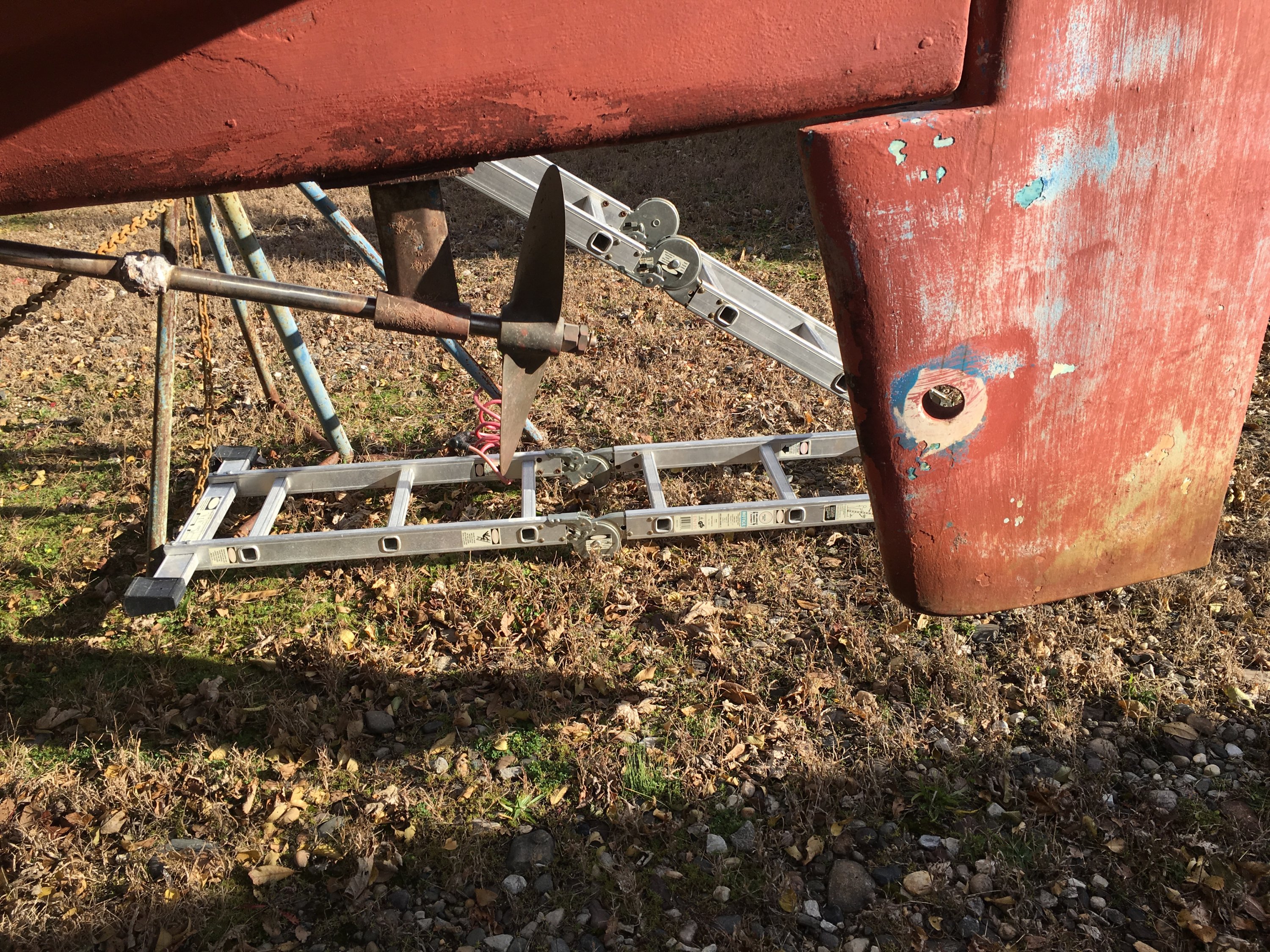 hole in rudder for prop shaft.jpg