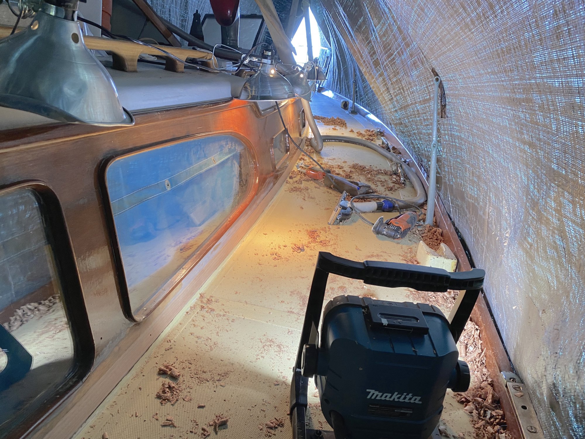 House sanding 1 st pass.jpg