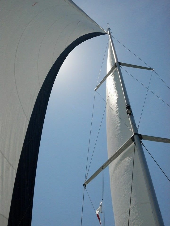 Hunter 41 Drachenfels first sail.JPG