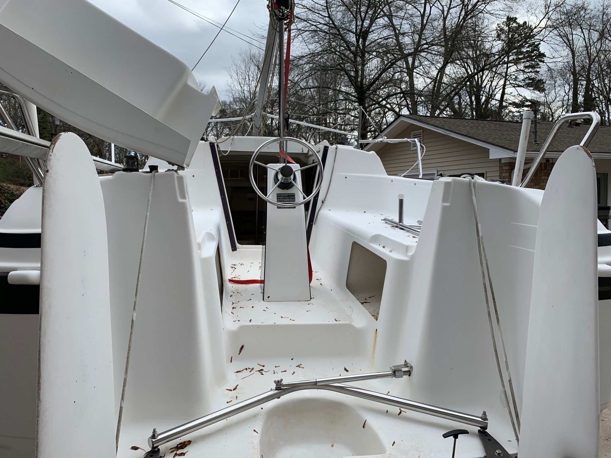 Parts and costs of adding an outboard to a 1990s 26X | Sailboat Owners ...