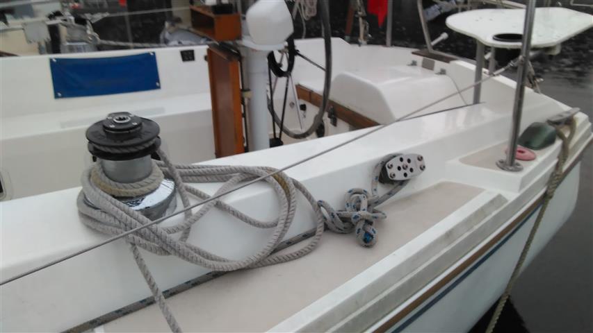 Cheek blocks? | Sailboat Owners Forums