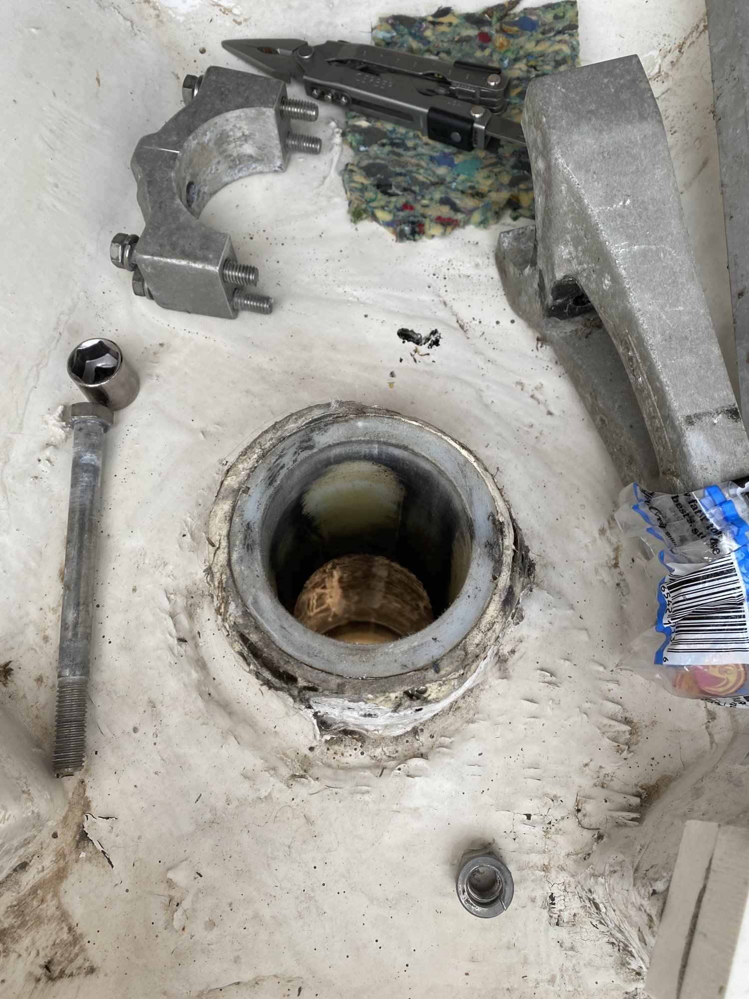 Hunter replacement rudder assembly | Sailboat Owners Forums