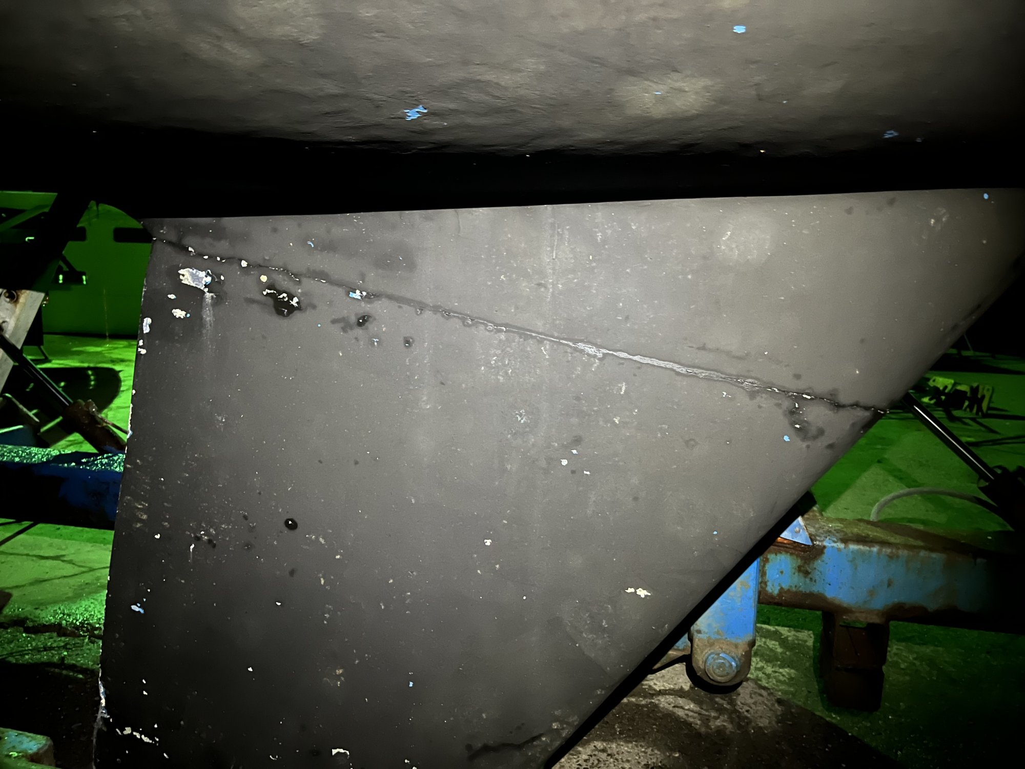 Damage to Keel Sailboat Owners Forums