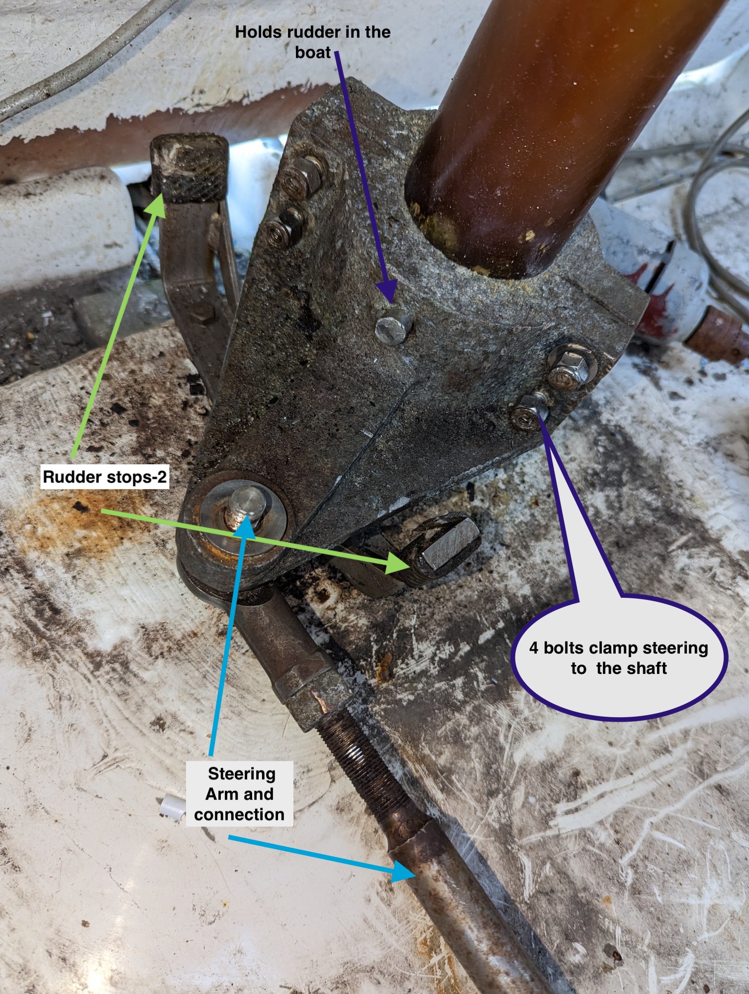 35s5 Rudder Bearing Sailboat Owners Forums