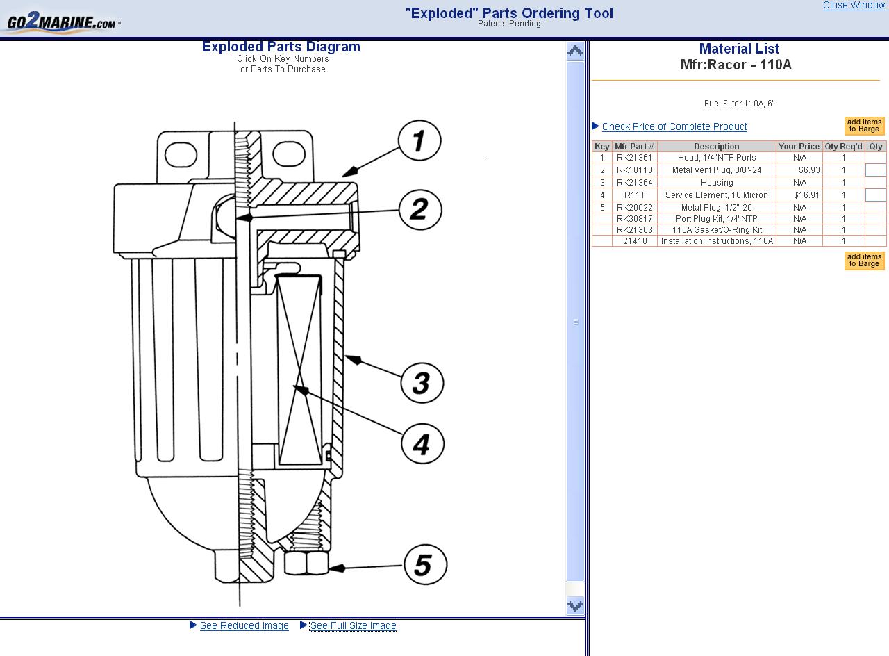 Racor 110A Diesel Fuel Filter.JPG