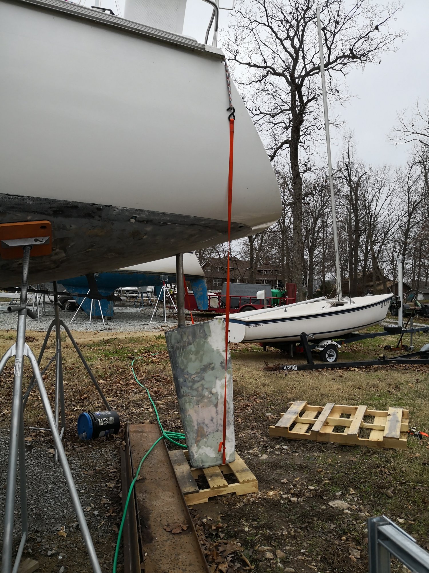 H34 - Rudder Post Rotten Core Repair and Stuffing Gland question ...