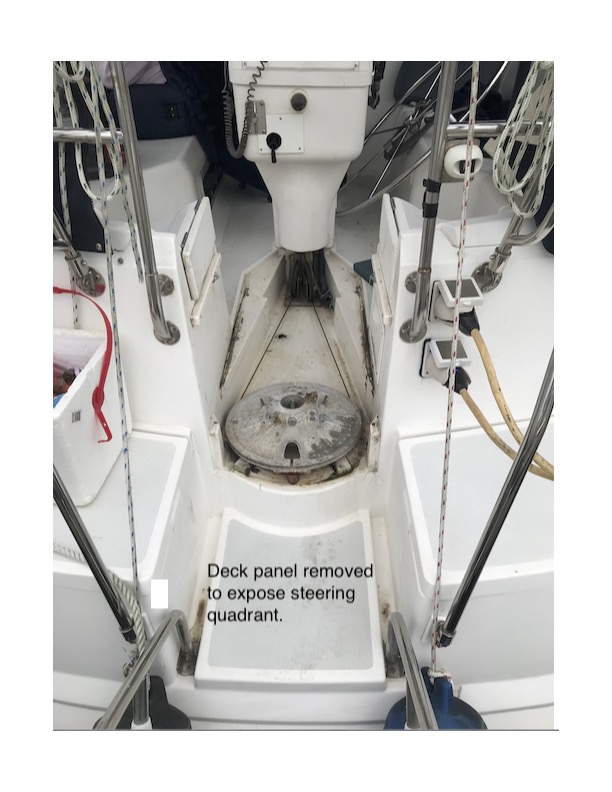 Rudder Reference Installation Hunter Vision 36 Sailboat Owners Forums
