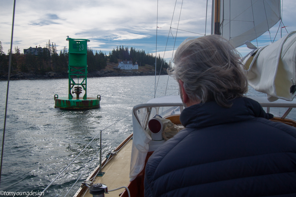 Sailing out of North Haven Neil Lighthouse_.jpg