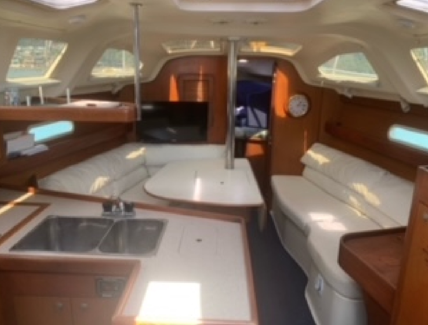 Hunter 340 - Interior trim and keel config questions please | Sailboat ...