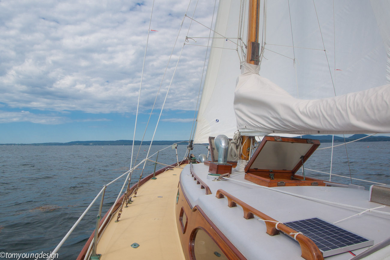 solar panel sailboat