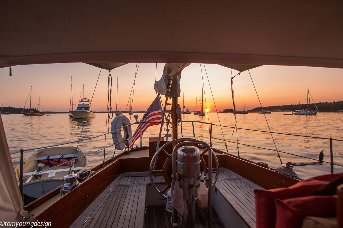 Sunset Eggemoggin Reach Woodenboat.jpg
