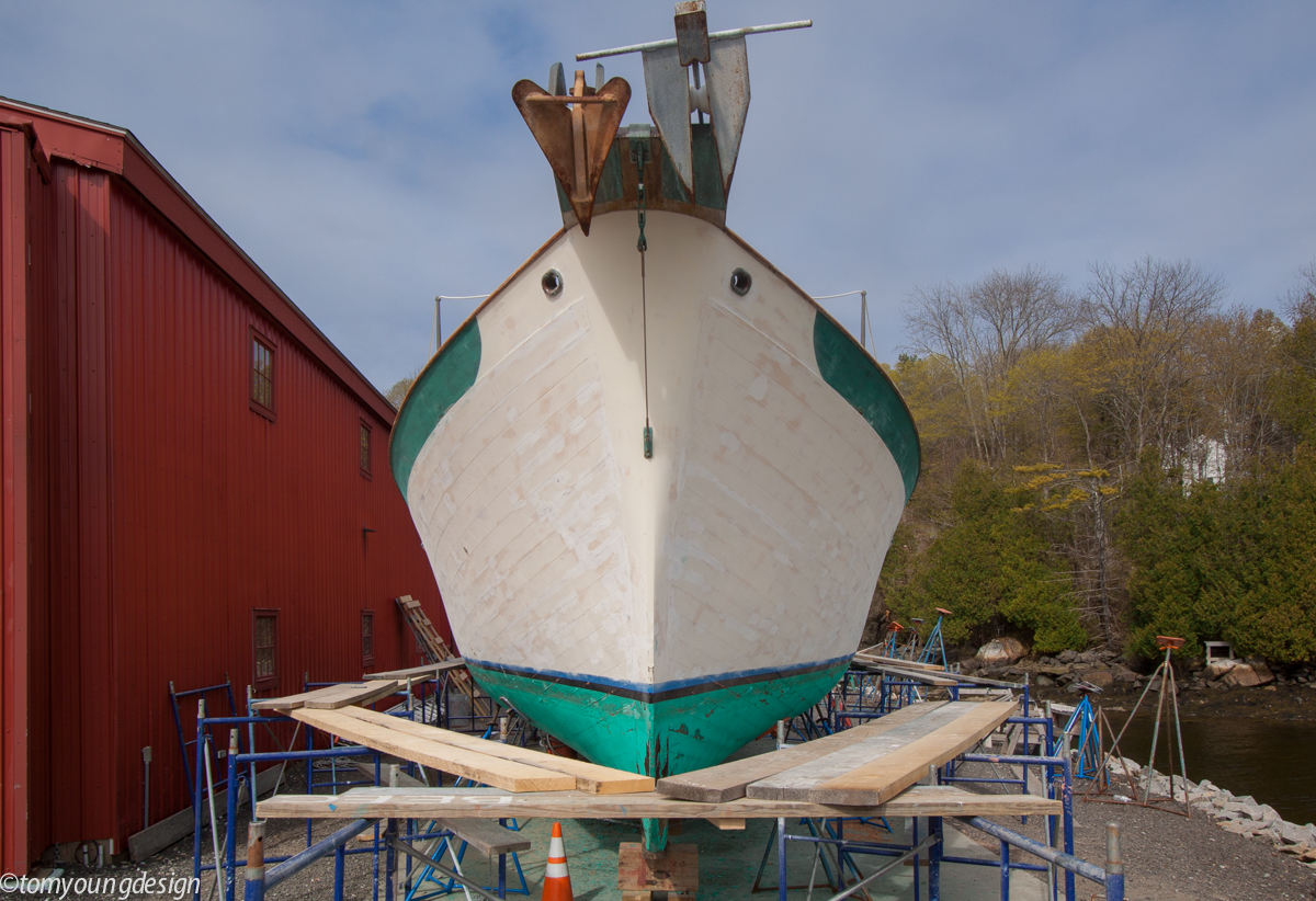Topsides staging and paint.jpg