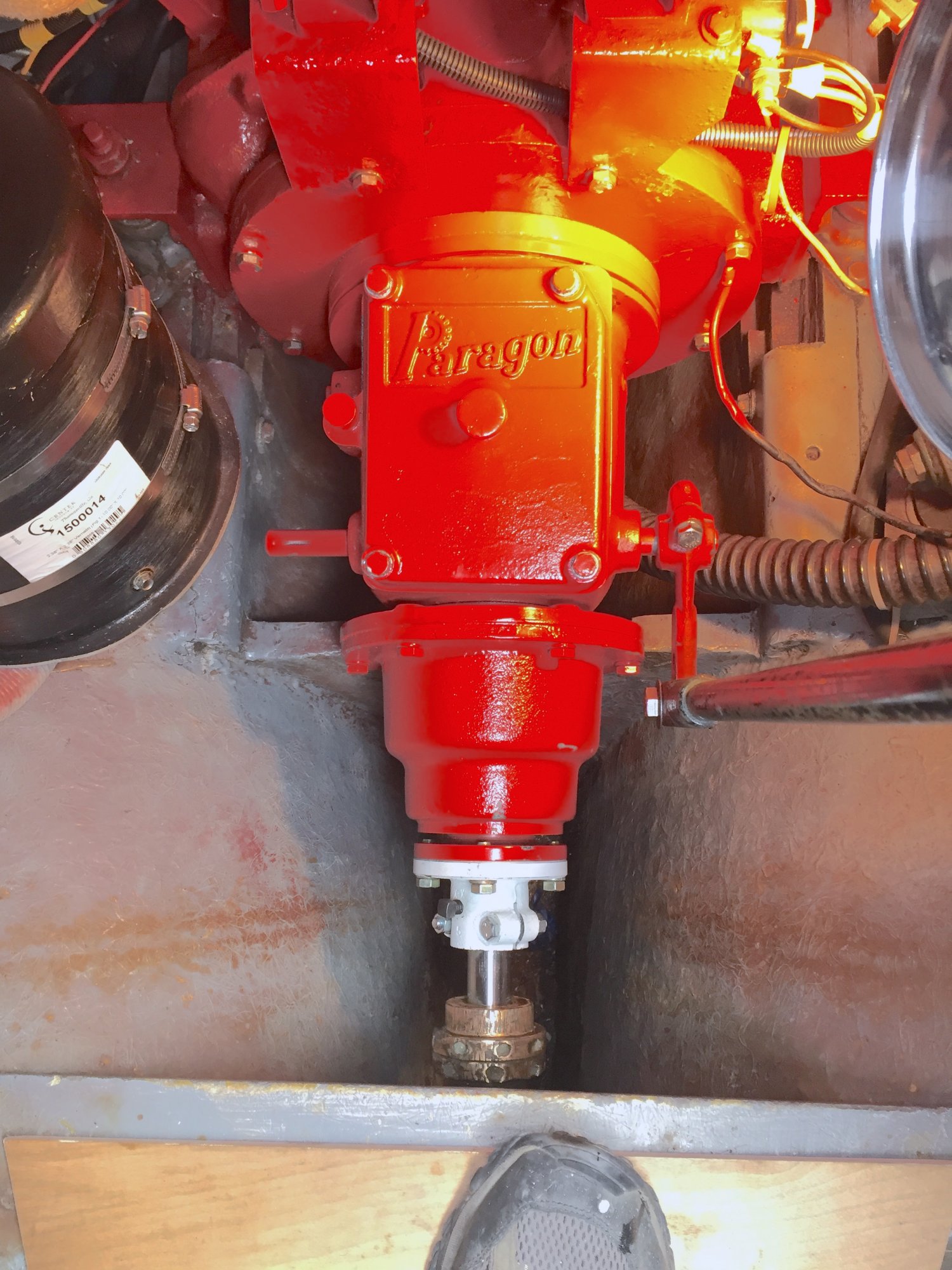 Transmission installed.JPG