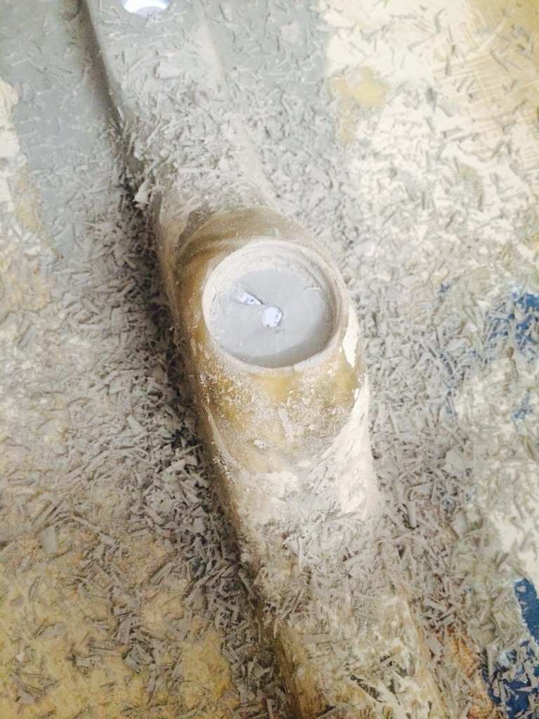 Volcano repair first fill and redrill.jpg