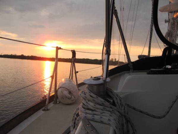 0402 Sunset on Mermentau River