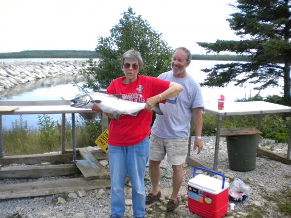 08 15 2009 30in, 10 lb salmon   nice