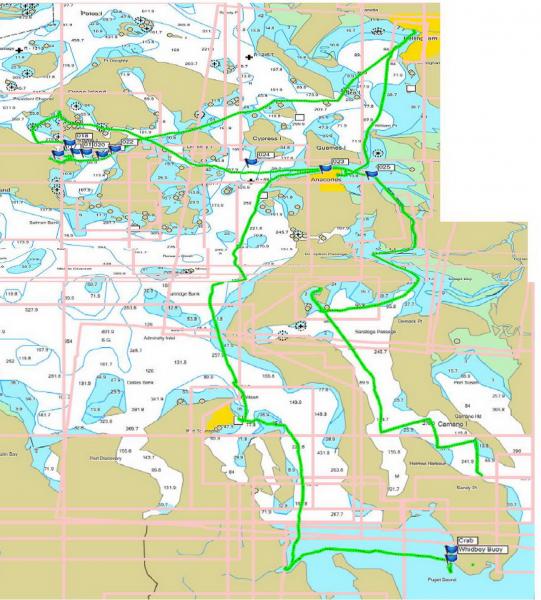 2010 San Juan Vacation Route