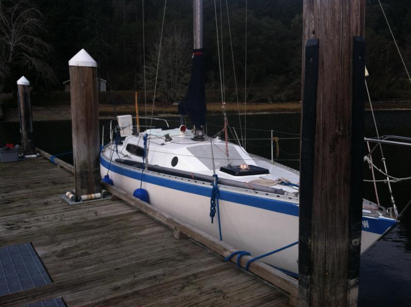 2013 11 16 11.50.01 Docked at the Port of Allyn, Belfair, WA.