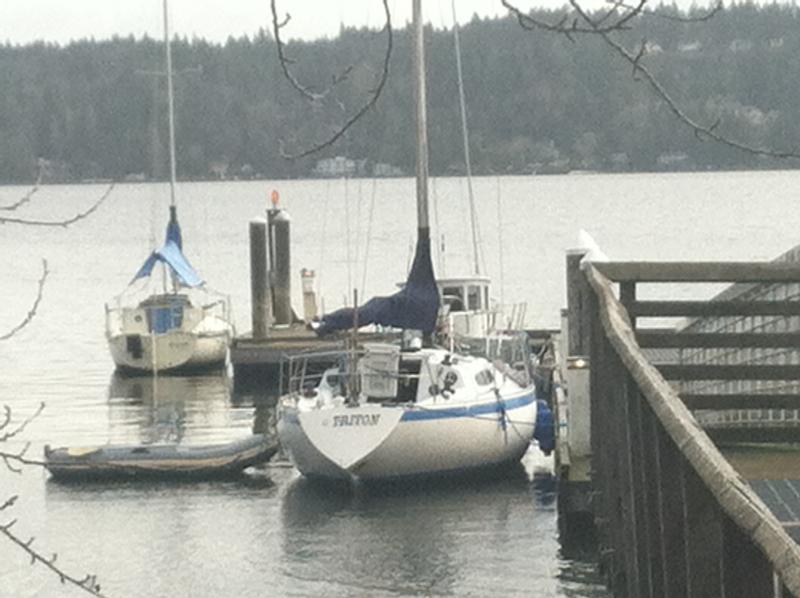 2013 11 16 11.51.23 Docked at the Port of Allyn, Belfair, WA.