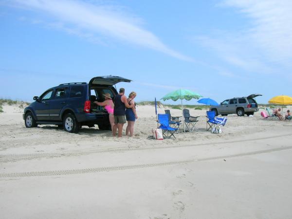 4 WD to the beach