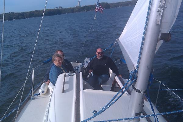 a day of sailing with some friends