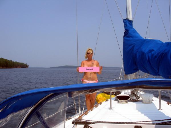 A lovely afternoon sail in the Apostle Islands