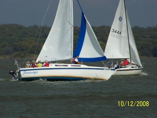 A very windy Layton Regatta, October 2008