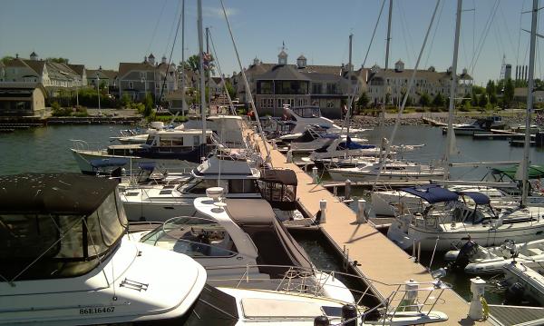 A view of the Marina
