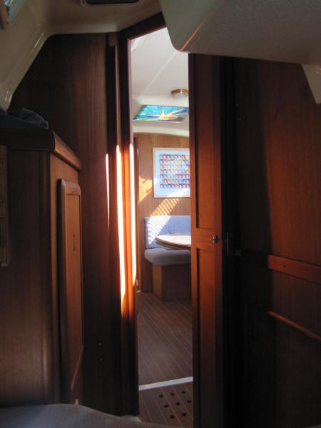 Aft cabin view