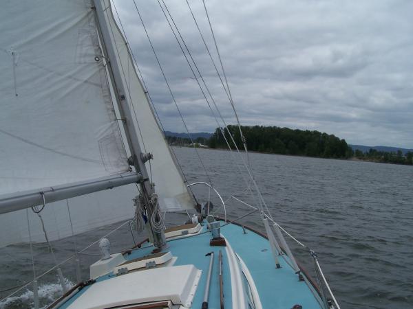 Afternoon sail on the Columbia River