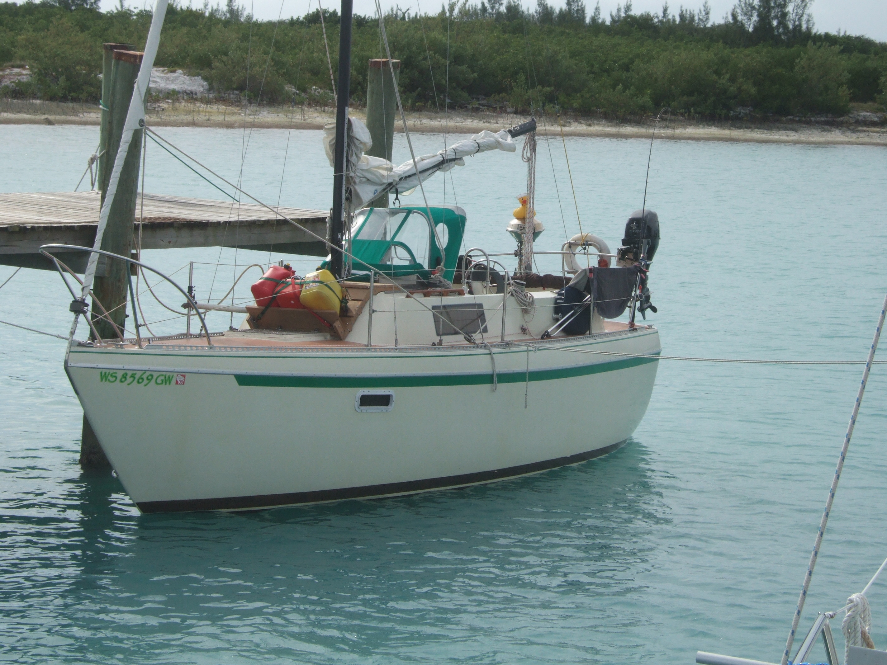 Ananka ready to cross Atlantic from Eluthra Bahamas to BVI