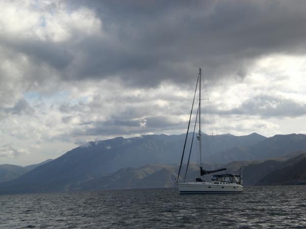 Anchored in Muertos Mexico