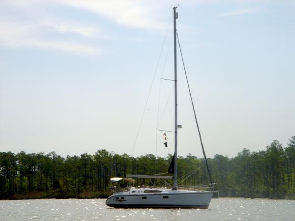 Anchored in the Lower Broad Creek