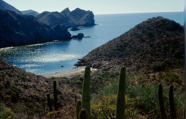 Anchored on Sea of Cortez.